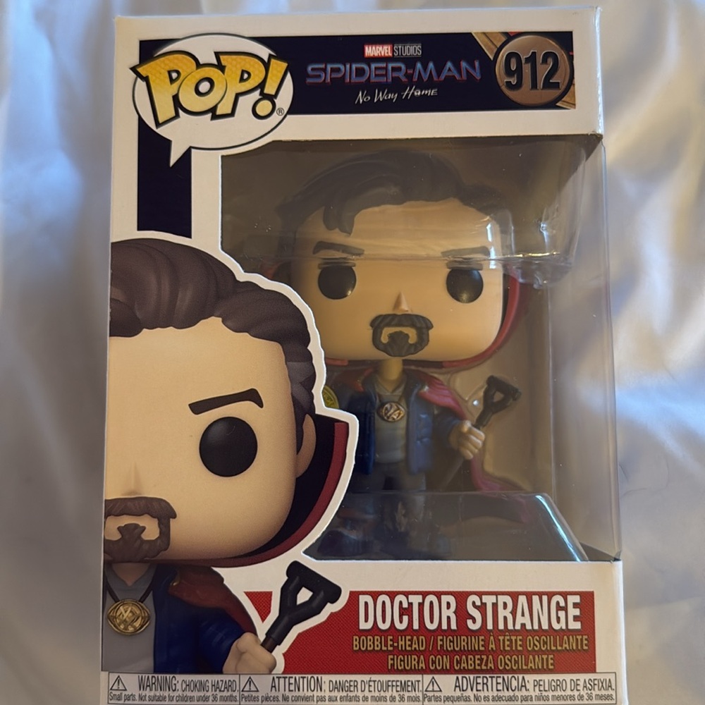 ⚡️ BNIB Funko Pop! Marvel Spider-Man No Way Home Doctor Strange #912 Collectible